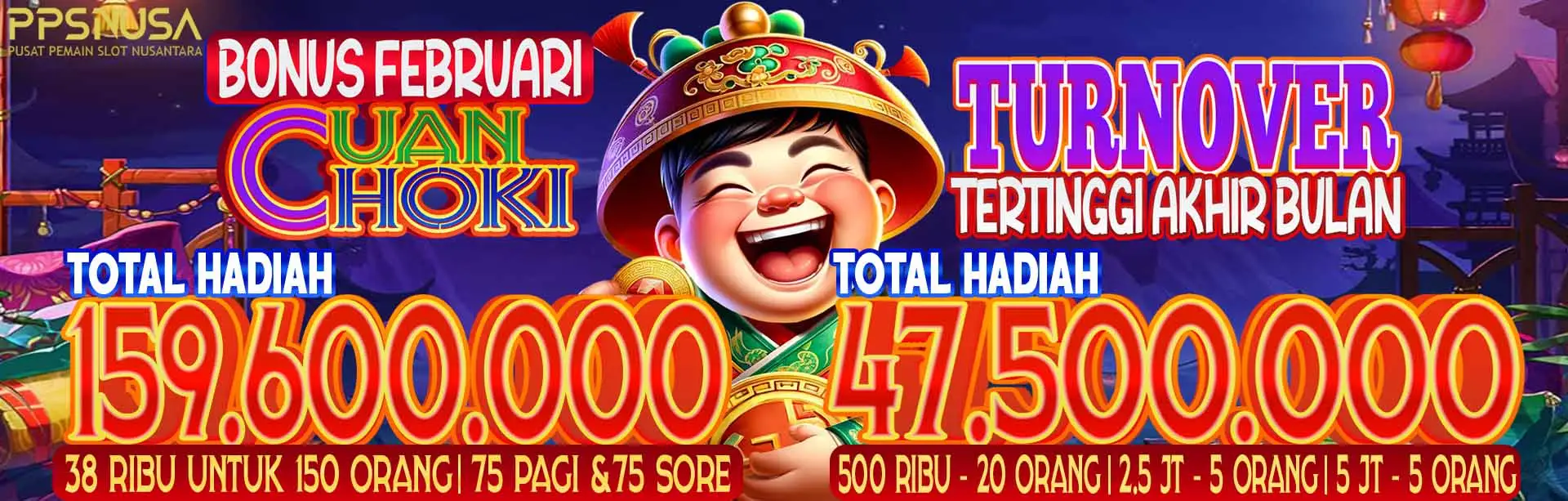 BONUS FEBRUARI CUAN HOKI