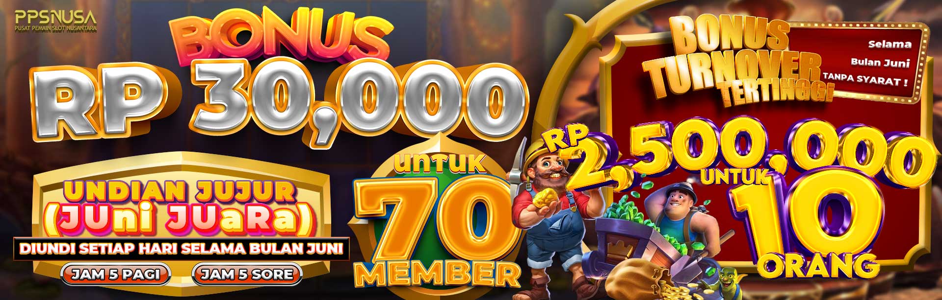 BONUS TO TERTINGGI APRIL 2025