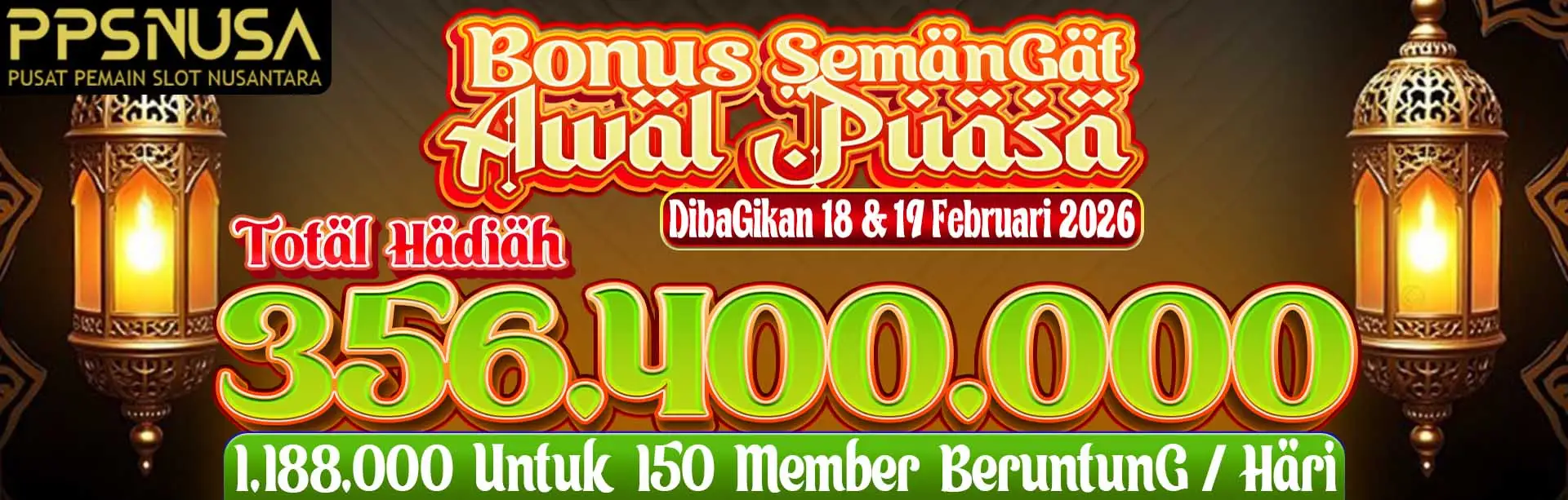 BONUS SEMANGAT AWAL PUASA