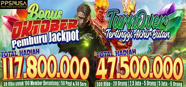 BONUS OKTOBER PEMBURU JACKPOT