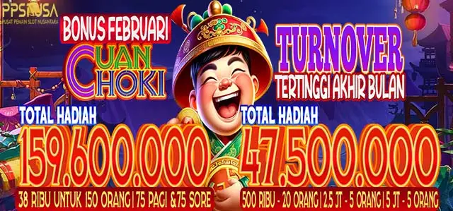 BONUS FEBRUARI CUAN HOKI