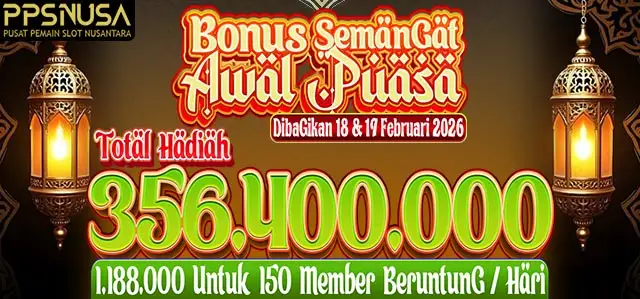 BONUS SEMANGAT AWAL PUASA
