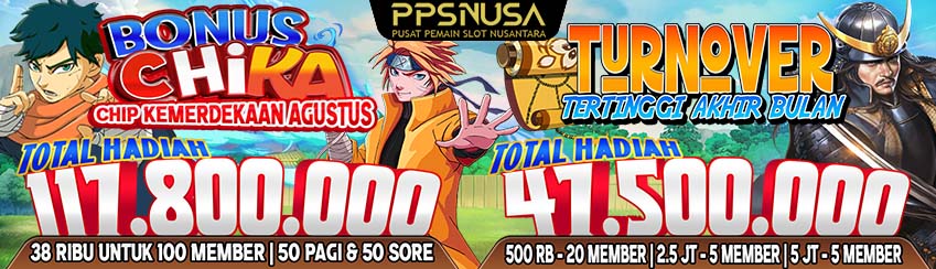 BONUS CHIKA (CHIP KEMERDEKAAN AGUSTUS)