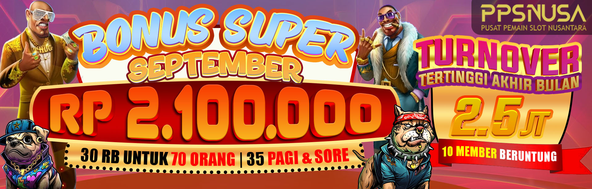 BONUS SUPER SEPTEMBER