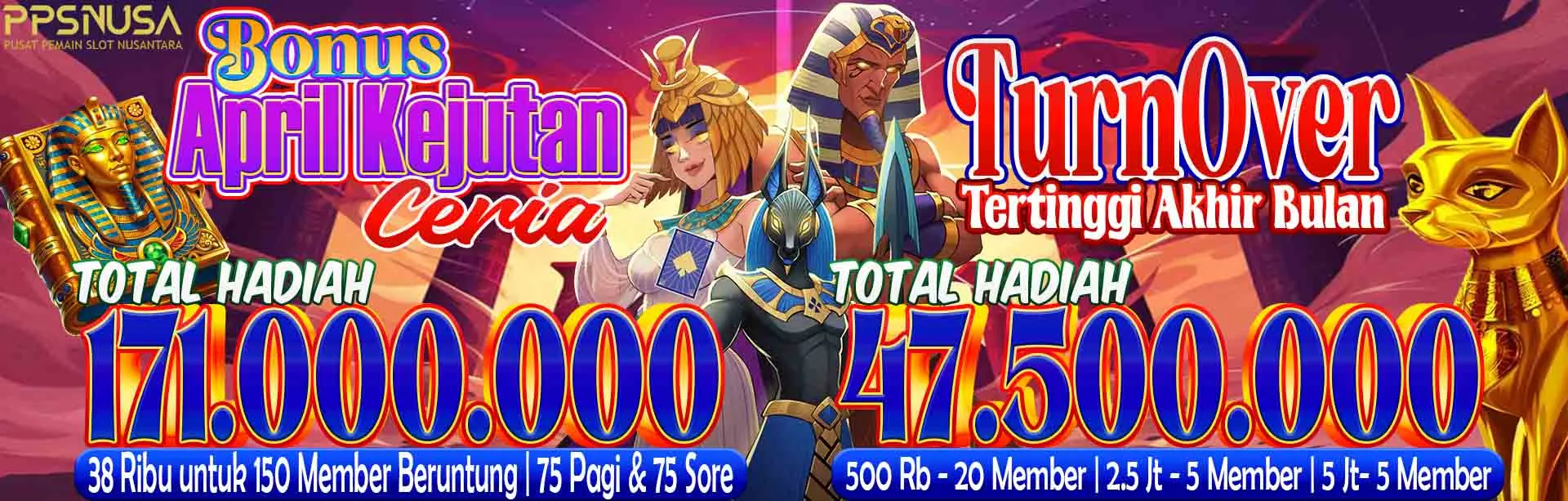 BONUS APRIL KEJUTAN CERIA