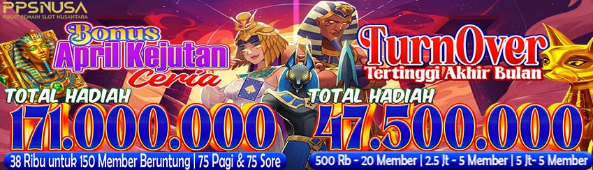 BONUS APRIL KEJUTAN CERIA